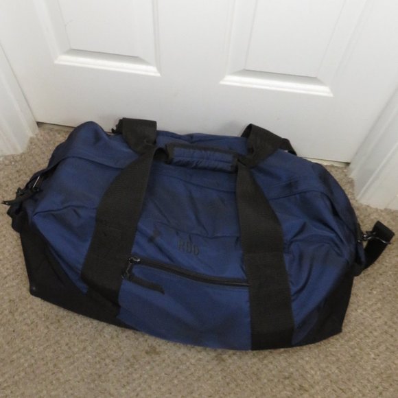 L.L. Bean Bags Ll Bean Adventure Duffle Medium Navy Blue Heavy Duty